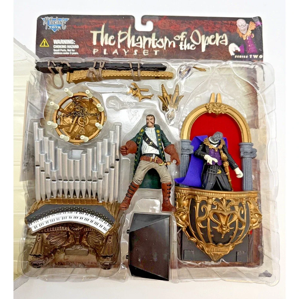 Open Box - McFarlane's Monsters Series 2 PHANTOM OF THE OPERA Playset - Complete